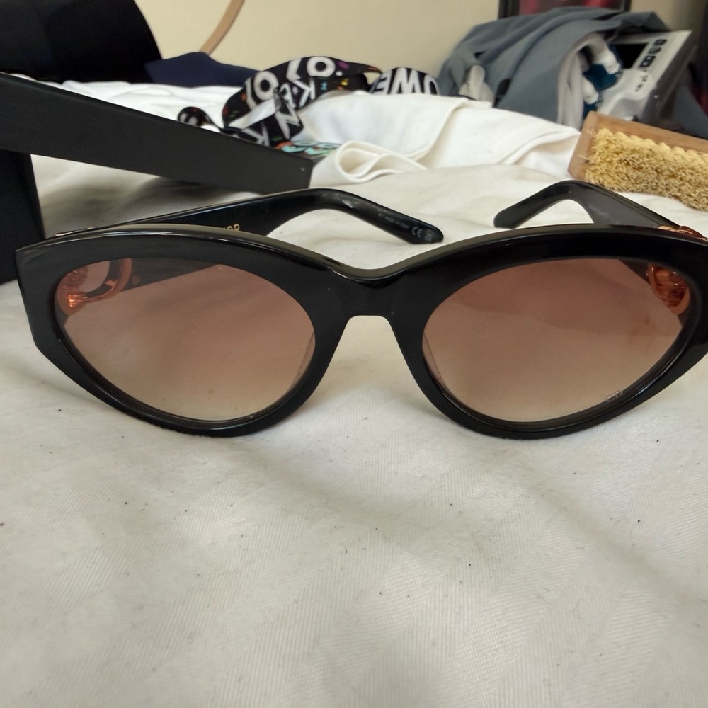 Dior Black and Brown Sunglasses